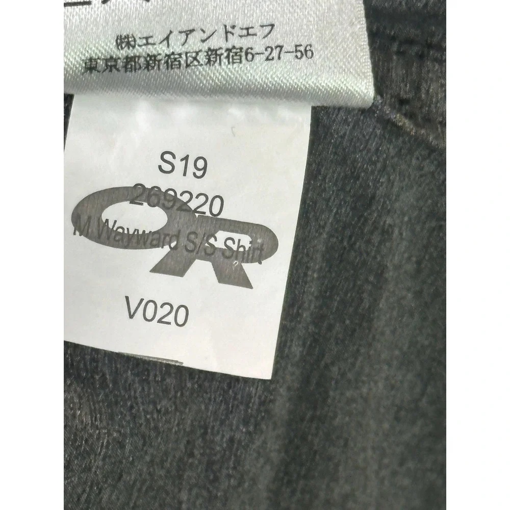 Outdoor Research Shirt‎ Mens XL Gray Wayward Short Sleeve Performance 269220